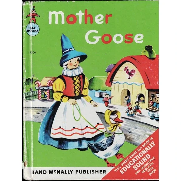 1947 MOTHER GOOSE Illustrated by ESTHER FRIEND Start-Right ELF BOOKS - Picture 1 of 2